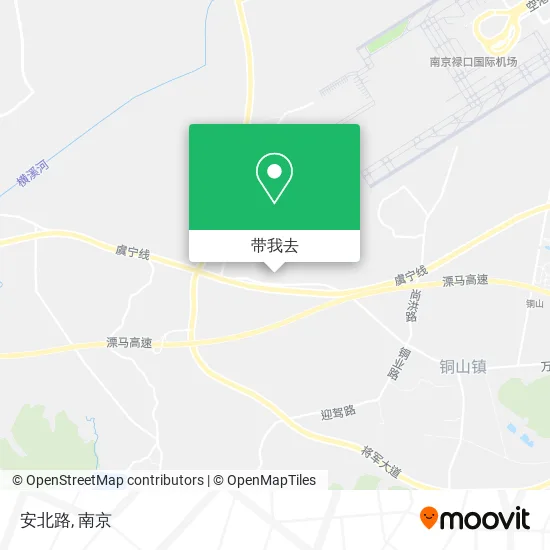安北路地图
