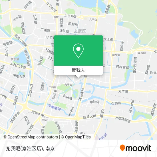 宠我吧(秦淮区店)地图
