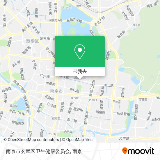 南京市玄武区卫生健康委员会地图