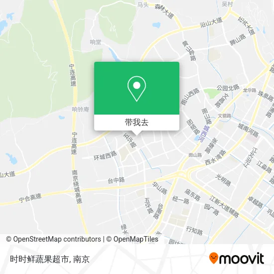 时时鲜蔬果超市地图