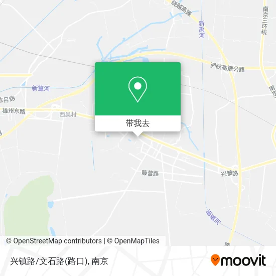 兴镇路/文石路(路口)地图