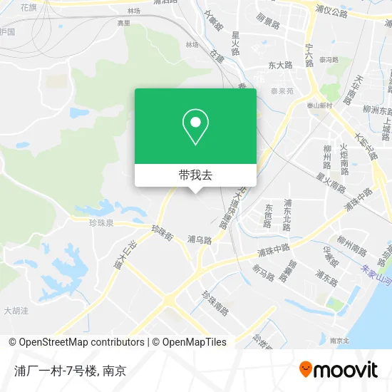 浦厂一村-7号楼地图