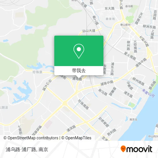 浦乌路·浦厂路地图