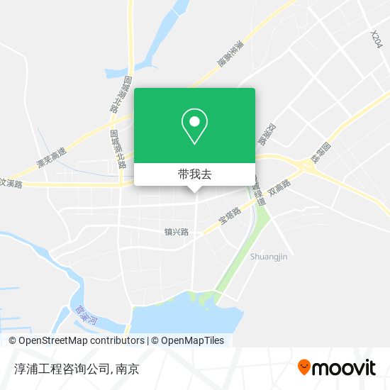 淳浦工程咨询公司地图