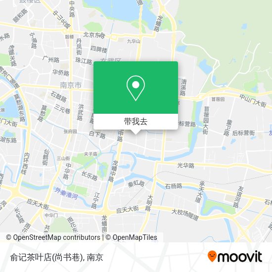 俞记茶叶店(尚书巷)地图