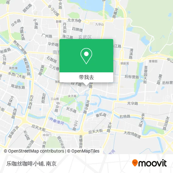 乐咖丝咖啡小铺地图