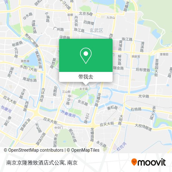 南京京隆雅致酒店式公寓地图