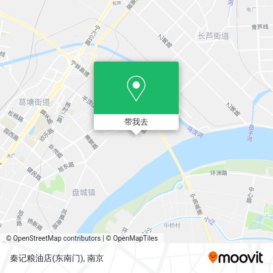 秦记粮油店(东南门)地图