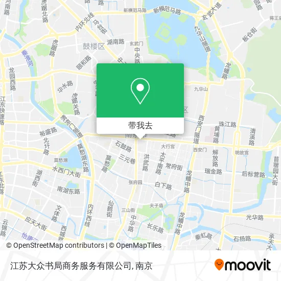 江苏大众书局商务服务有限公司地图