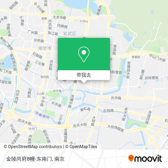 金陵尚府8幢-东南门地图
