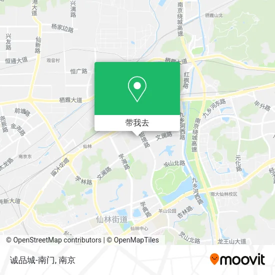 诚品城-南门地图