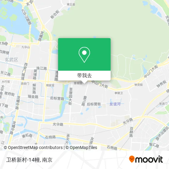 卫桥新村-14幢地图