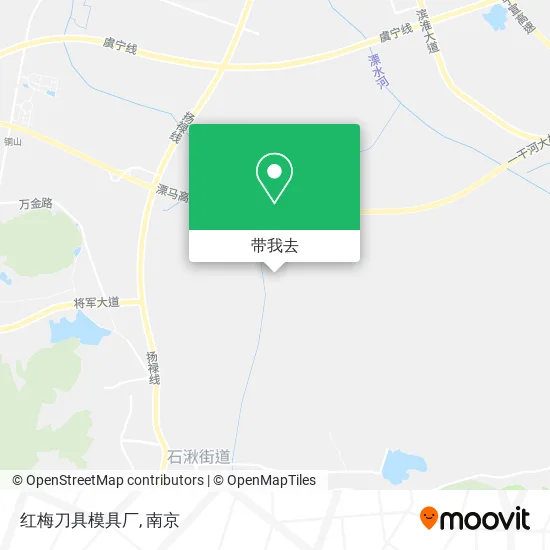 红梅刀具模具厂地图