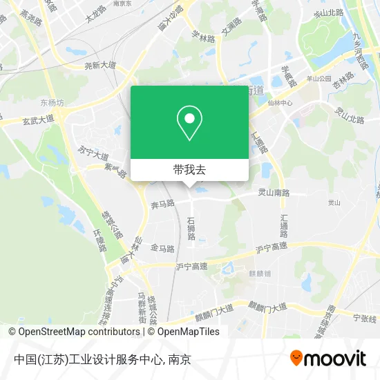 中国(江苏)工业设计服务中心地图