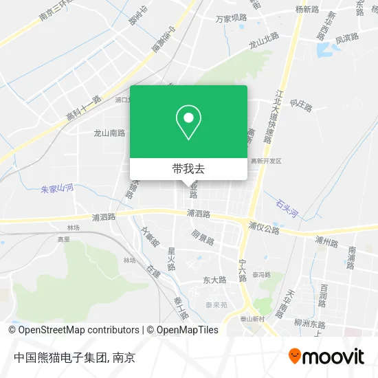 中国熊猫电子集团地图