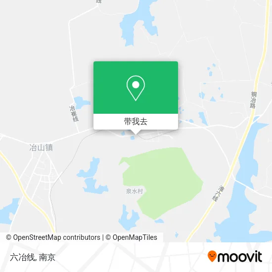 六冶线地图
