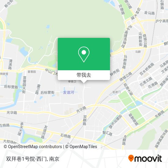 双拜巷1号院-西门地图