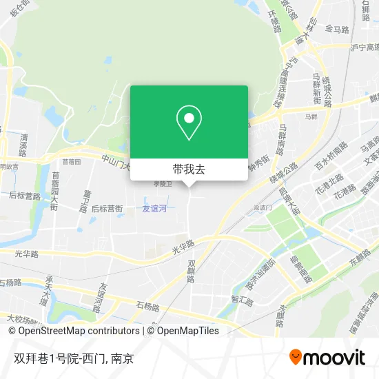 双拜巷1号院-西门地图