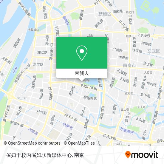 省妇干校内省妇联新媒体中心地图