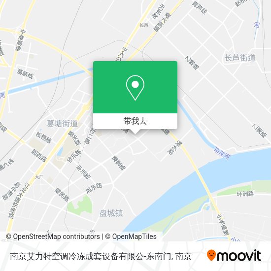 南京艾力特空调冷冻成套设备有限公-东南门地图