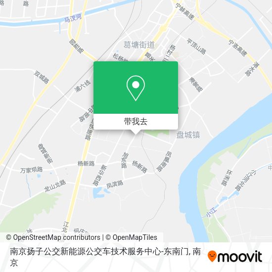 南京扬子公交新能源公交车技术服务中心-东南门地图