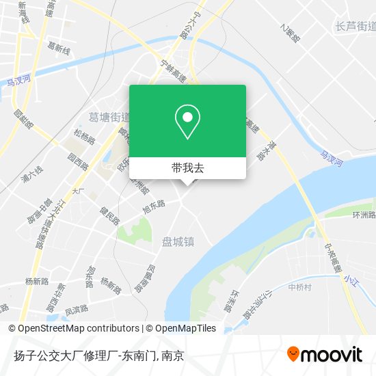 扬子公交大厂修理厂-东南门地图