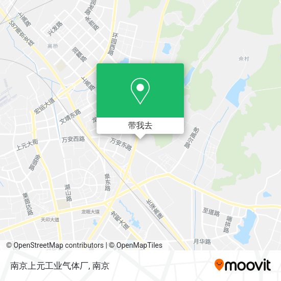 南京上元工业气体厂地图