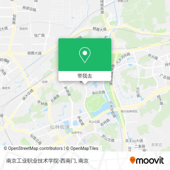 南京工业职业技术学院-西南门地图