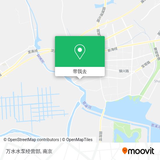 万水水泵经营部地图