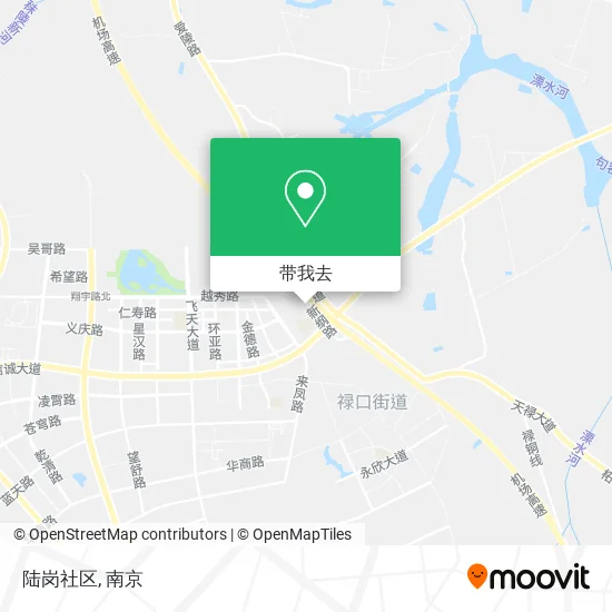 陆岗社区地图