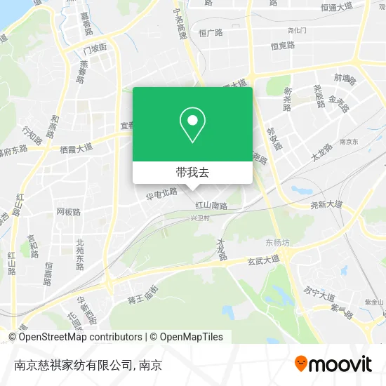南京慈祺家纺有限公司地图