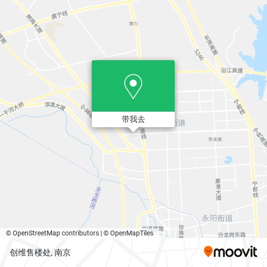创维售楼处地图