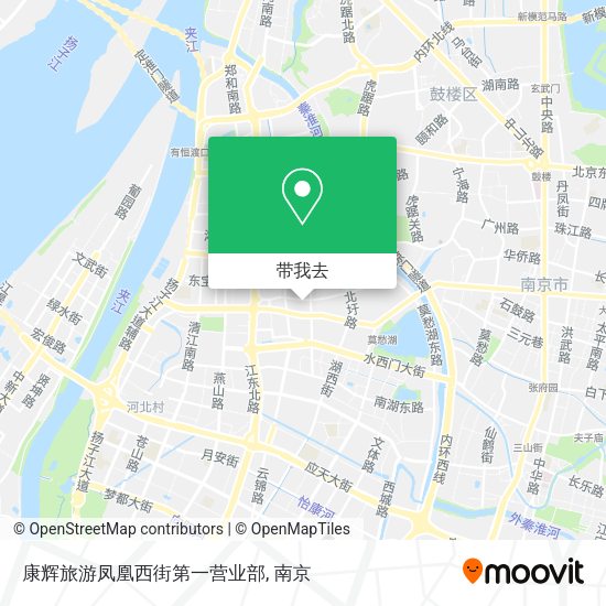 康辉旅游凤凰西街第一营业部地图