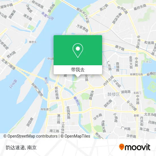 韵达速递地图