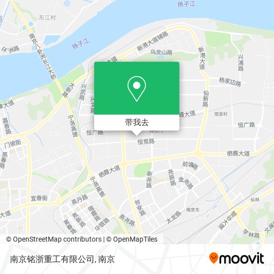 南京铭浙重工有限公司地图