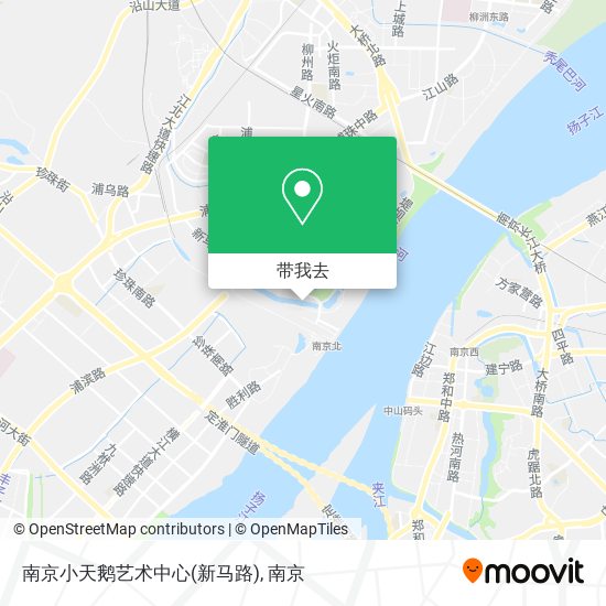南京小天鹅艺术中心(新马路)地图