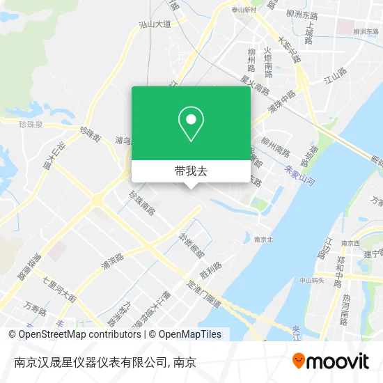 南京汉晟星仪器仪表有限公司地图