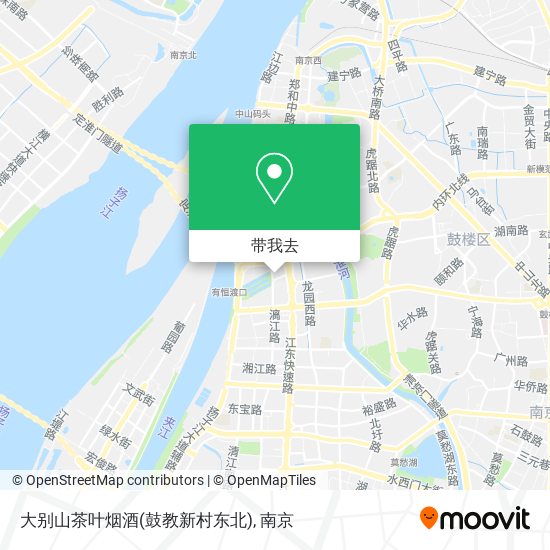 大别山茶叶烟酒(鼓教新村东北)地图
