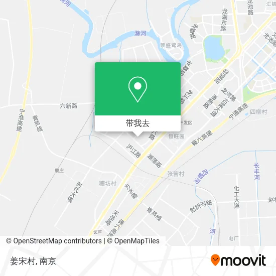 姜宋村地图