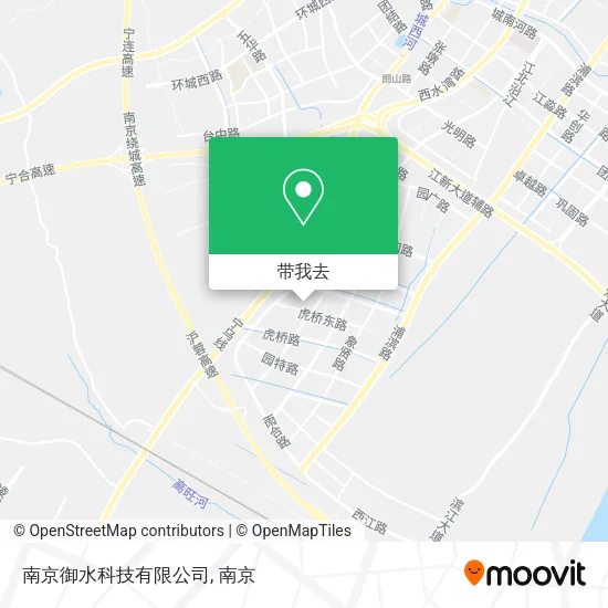 南京御水科技有限公司地图