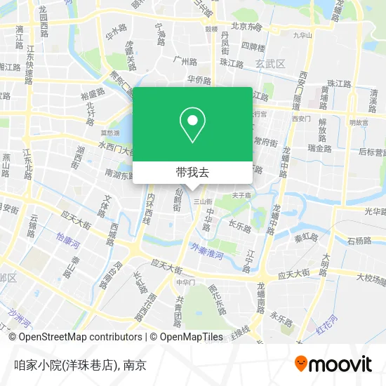 咱家小院(洋珠巷店)地图