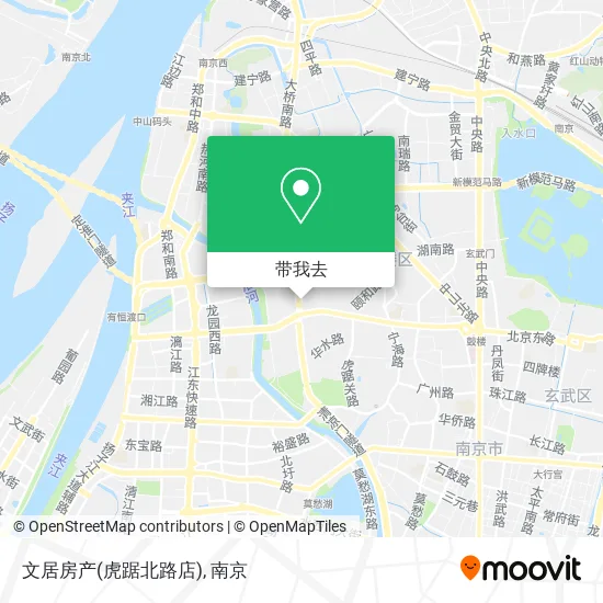 文居房产(虎踞北路店)地图