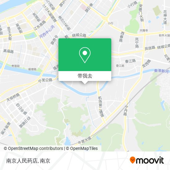 南京人民药店地图