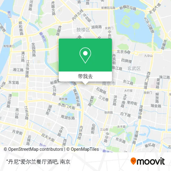 “丹尼”爱尔兰餐厅酒吧地图