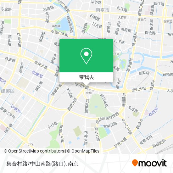 集合村路/中山南路(路口)地图