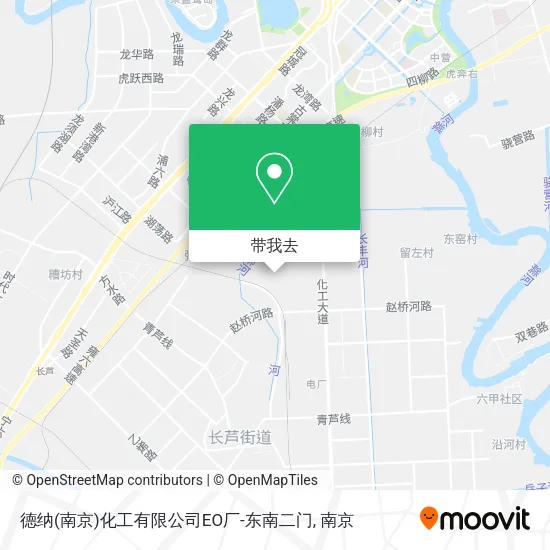 德纳(南京)化工有限公司EO厂-东南二门地图