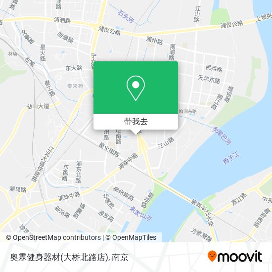奥霖健身器材(大桥北路店)地图