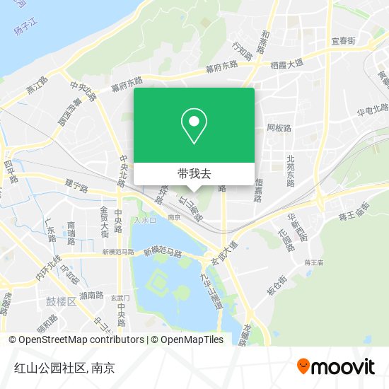 红山公园社区地图