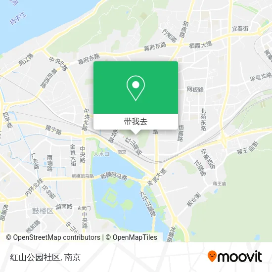 红山公园社区地图