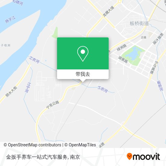 金扳手养车一站式汽车服务地图